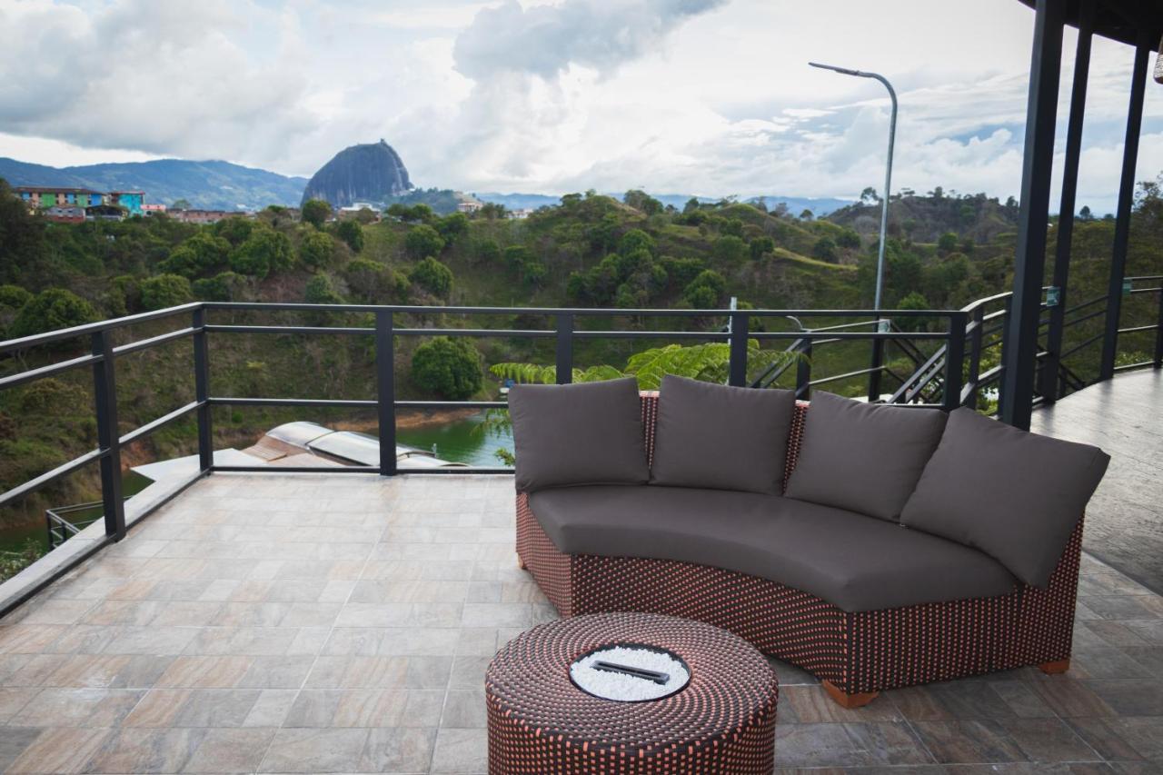 Glamping The Mountain Hotell Guatapé Eksteriør bilde