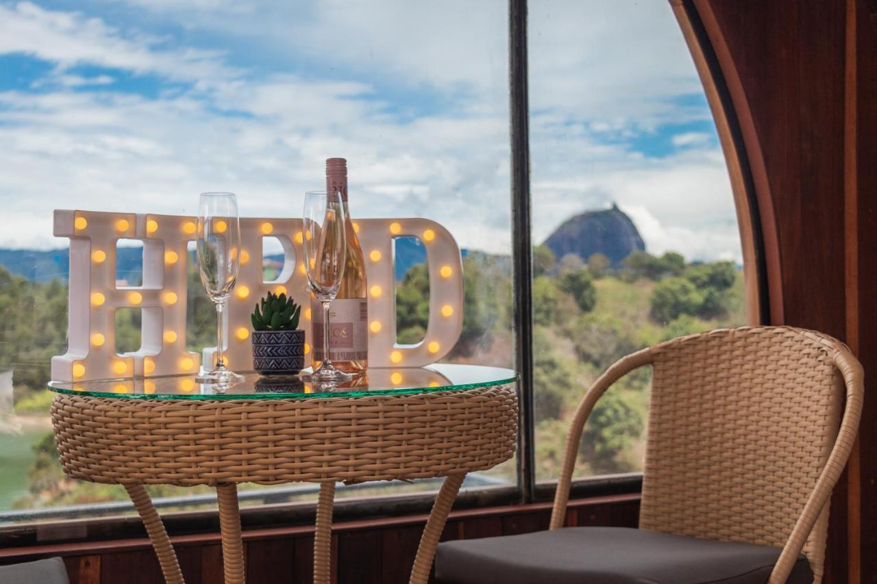 Glamping The Mountain Hotell Guatapé Eksteriør bilde