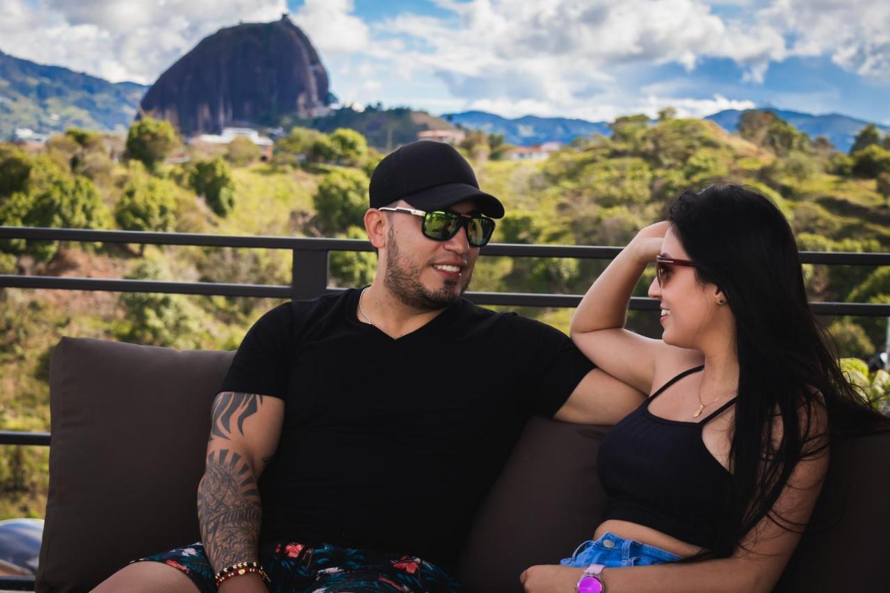 Glamping The Mountain Hotell Guatapé Eksteriør bilde