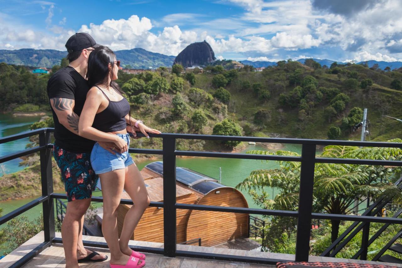 Glamping The Mountain Hotell Guatapé Eksteriør bilde