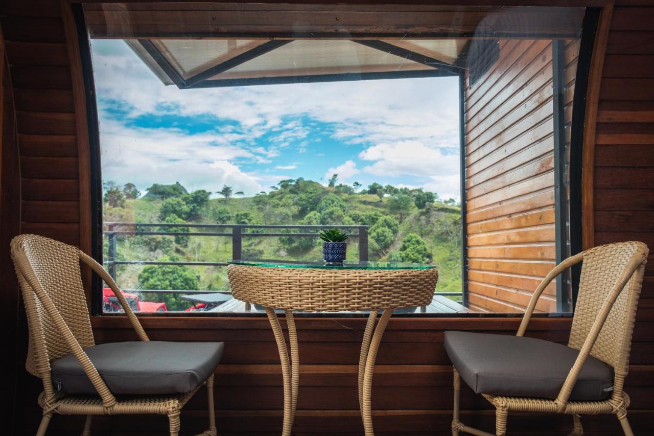 Glamping The Mountain Hotell Guatapé Eksteriør bilde