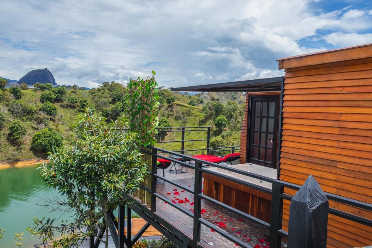 Glamping The Mountain Hotell Guatapé Eksteriør bilde
