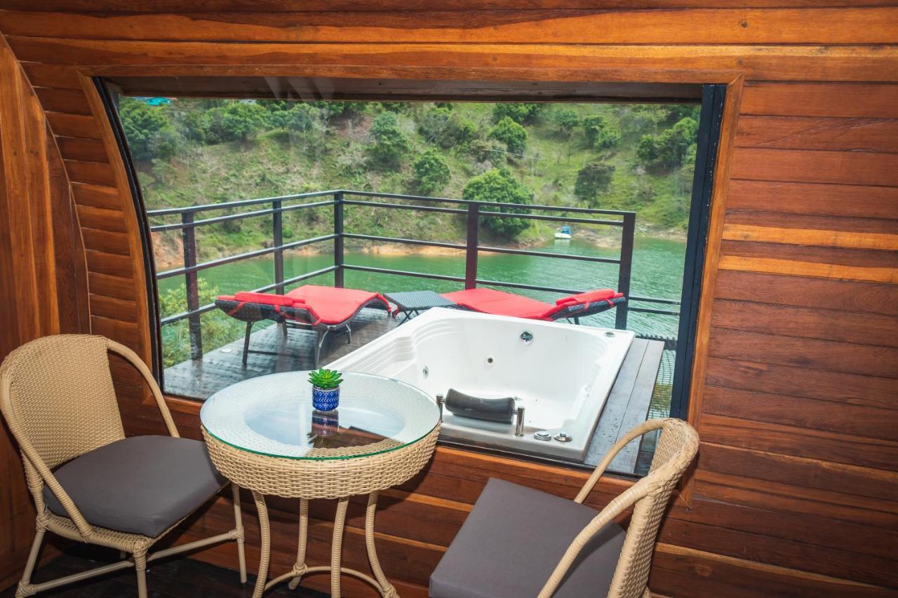 Glamping The Mountain Hotell Guatapé Eksteriør bilde