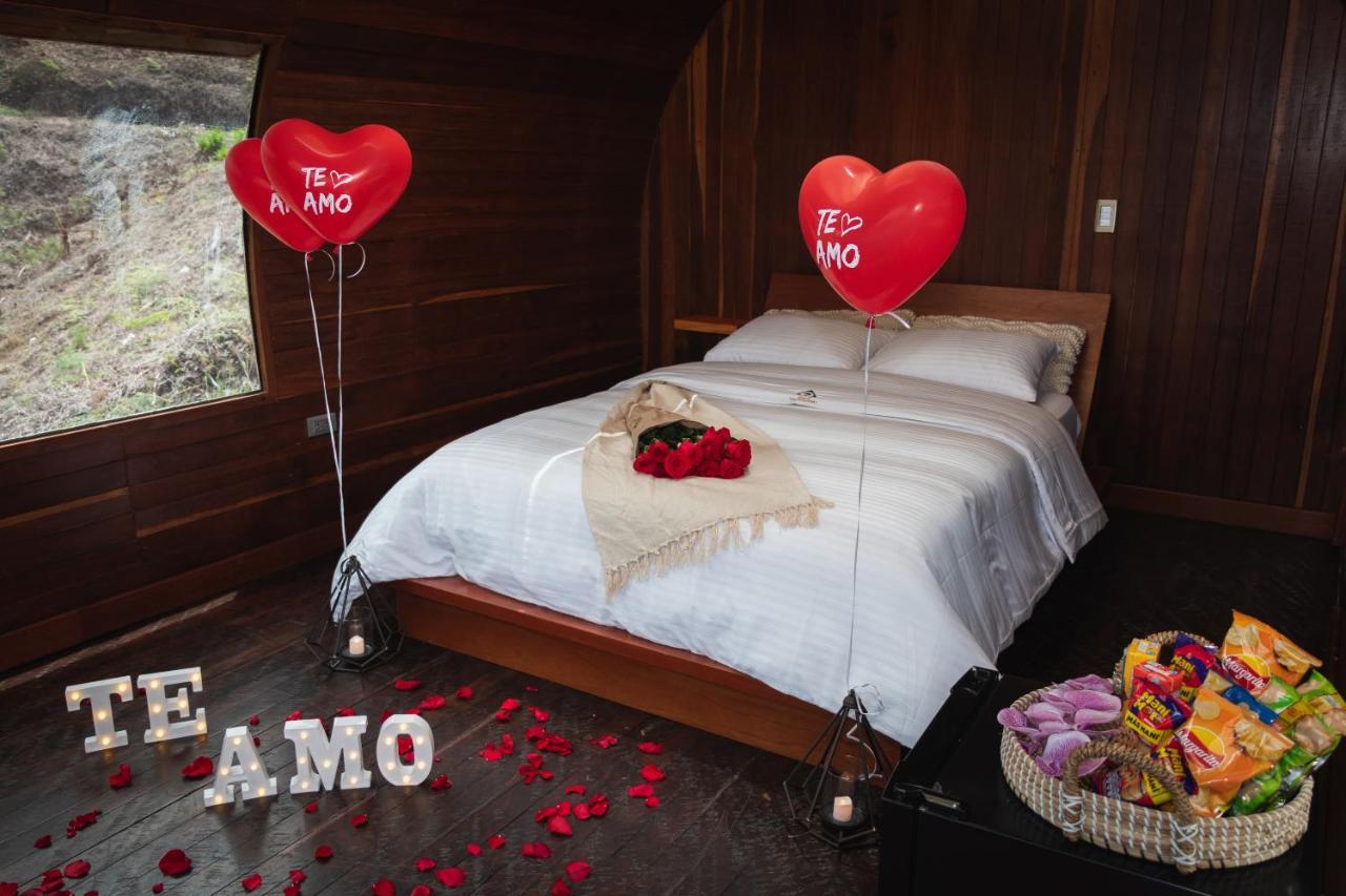 Glamping The Mountain Hotell Guatapé Eksteriør bilde
