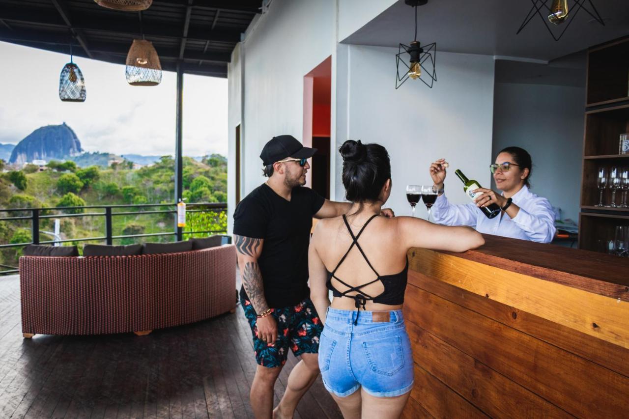 Glamping The Mountain Hotell Guatapé Eksteriør bilde