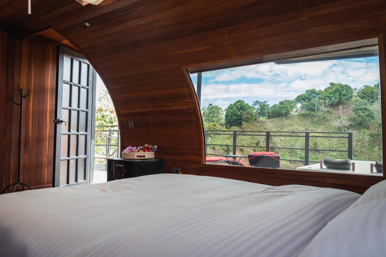 Glamping The Mountain Hotell Guatapé Eksteriør bilde