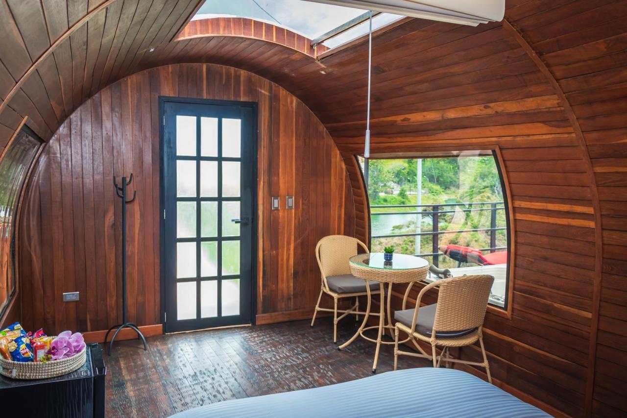 Glamping The Mountain Hotell Guatapé Eksteriør bilde