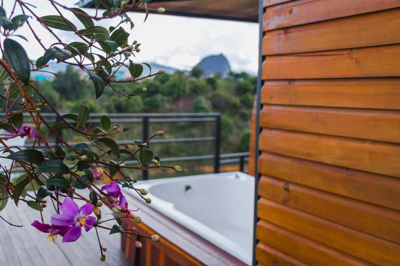 Glamping The Mountain Hotell Guatapé Eksteriør bilde