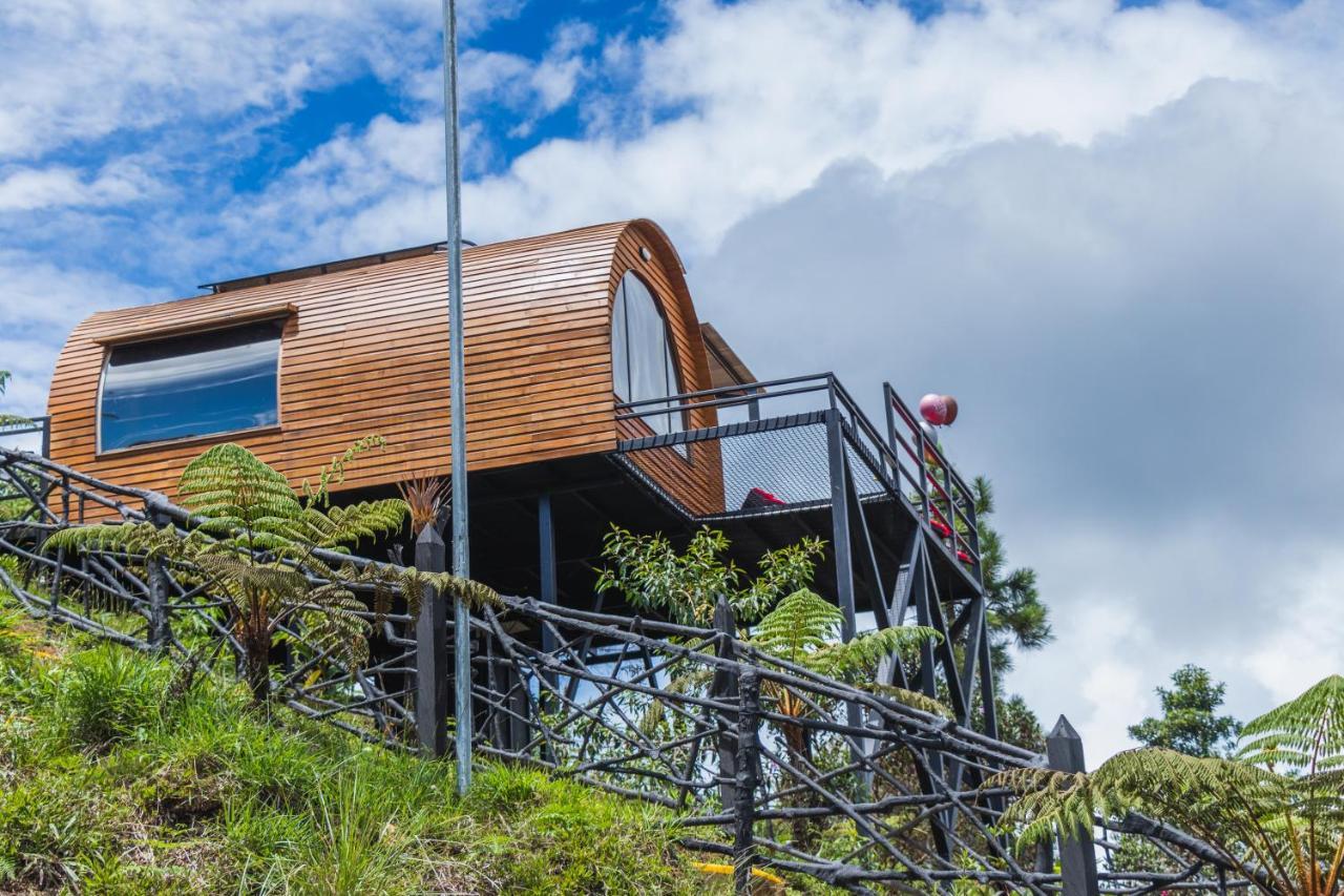 Glamping The Mountain Hotell Guatapé Eksteriør bilde
