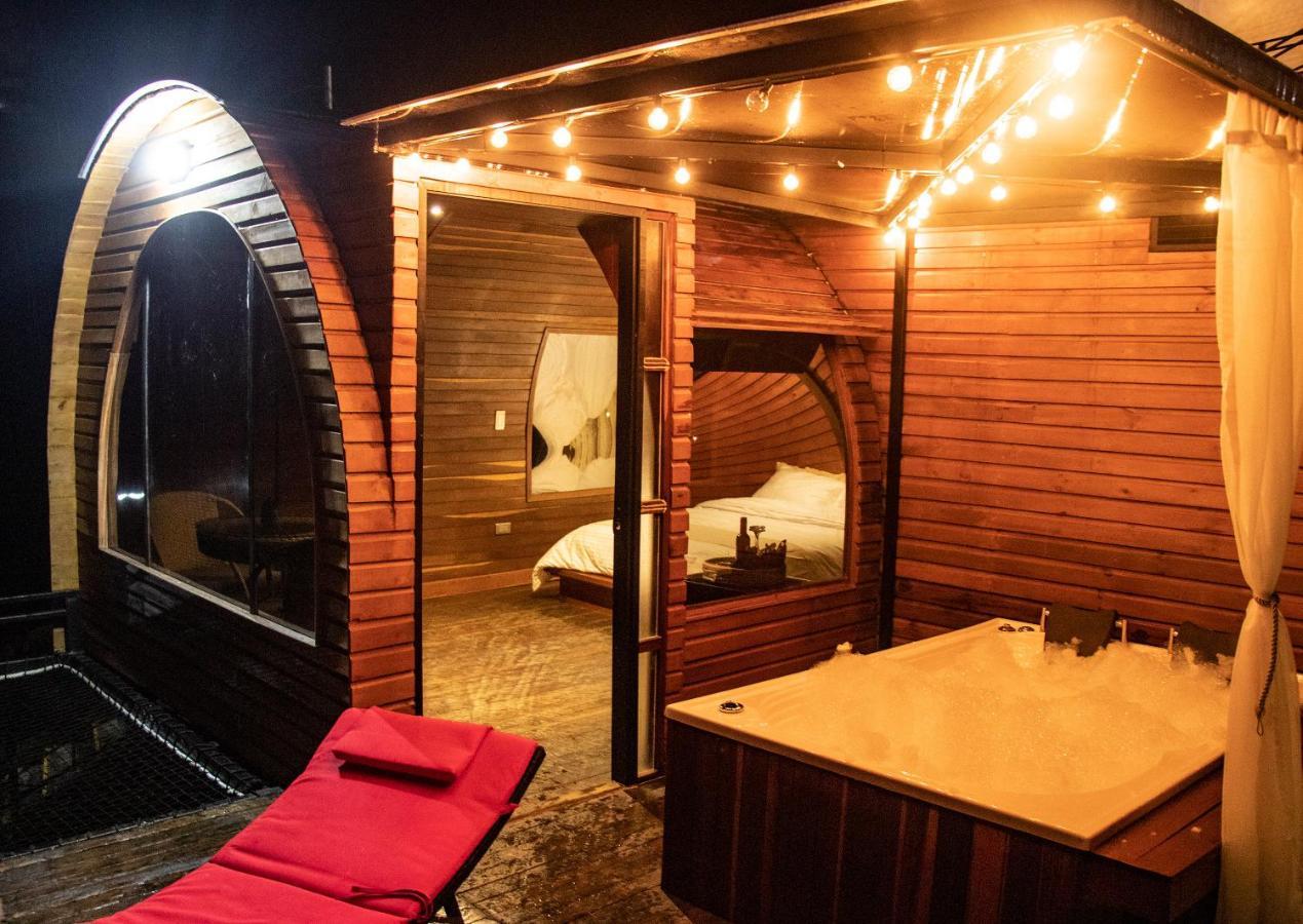 Glamping The Mountain Hotell Guatapé Eksteriør bilde