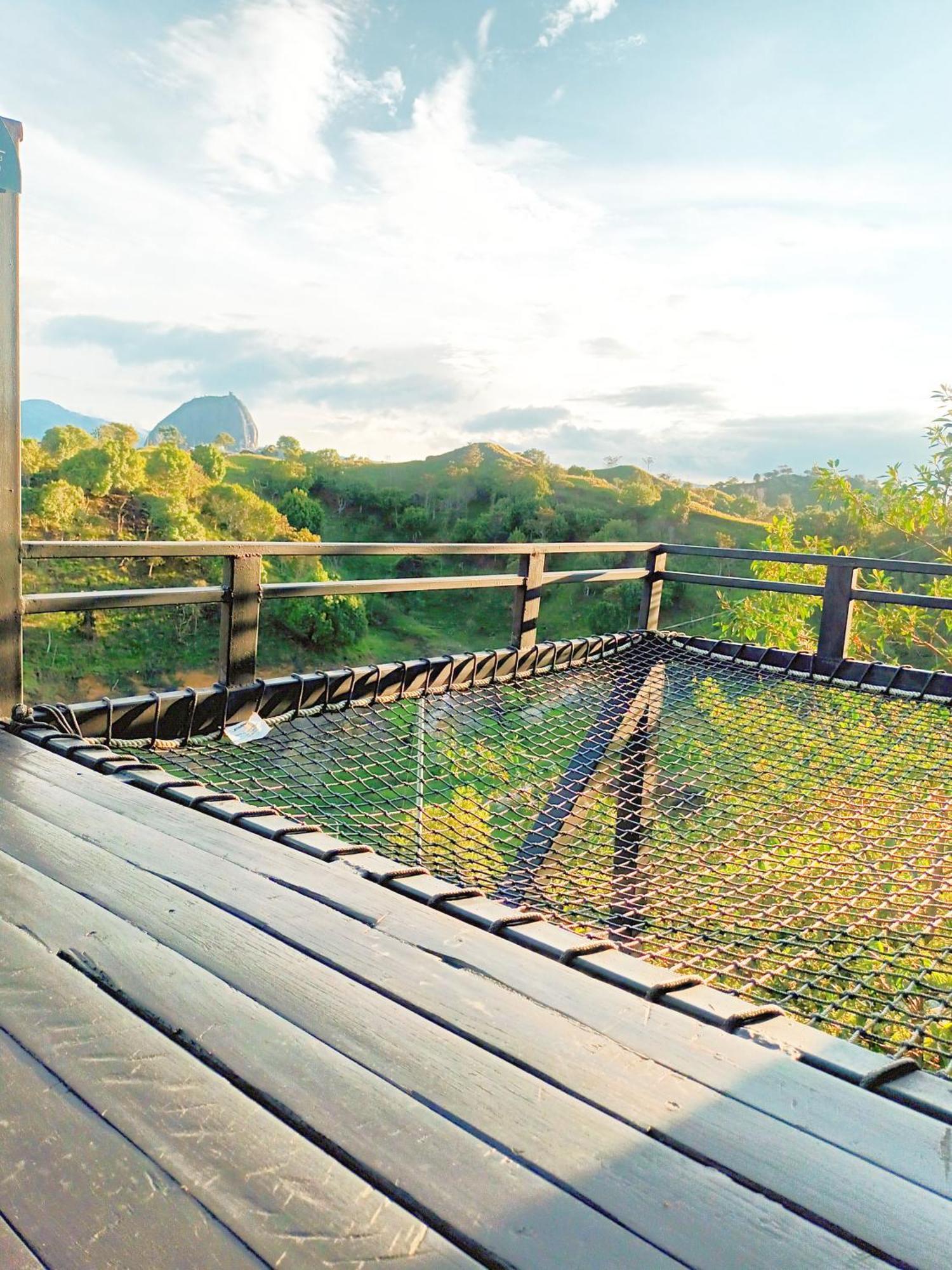 Glamping The Mountain Hotell Guatapé Eksteriør bilde
