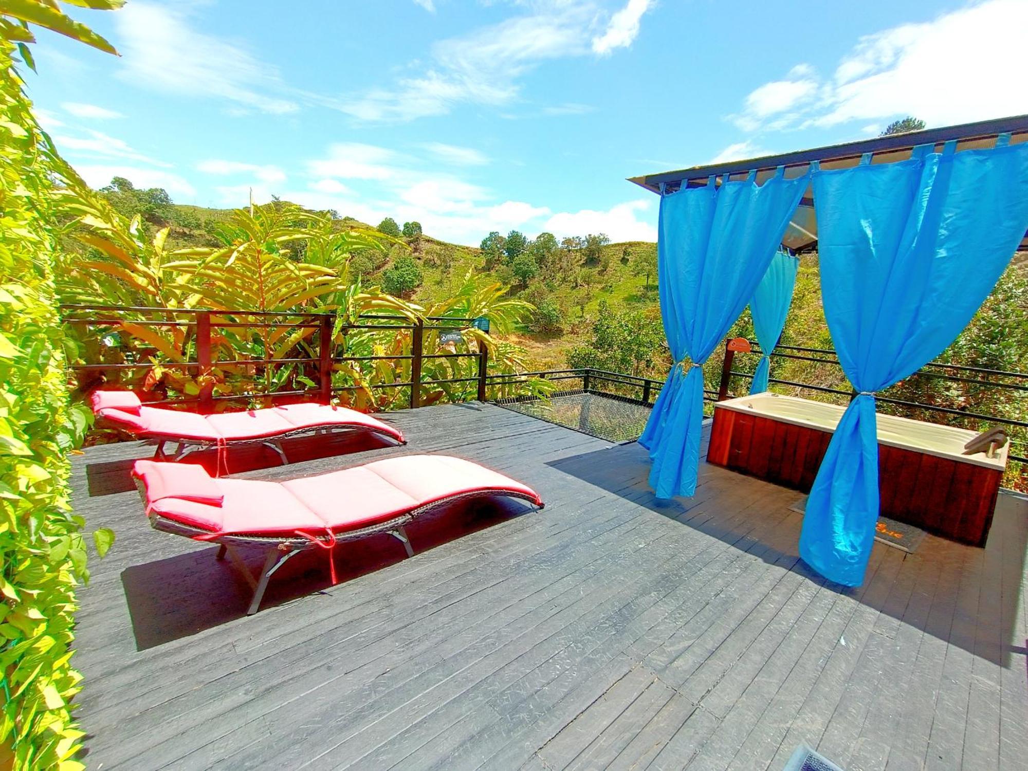 Glamping The Mountain Hotell Guatapé Eksteriør bilde