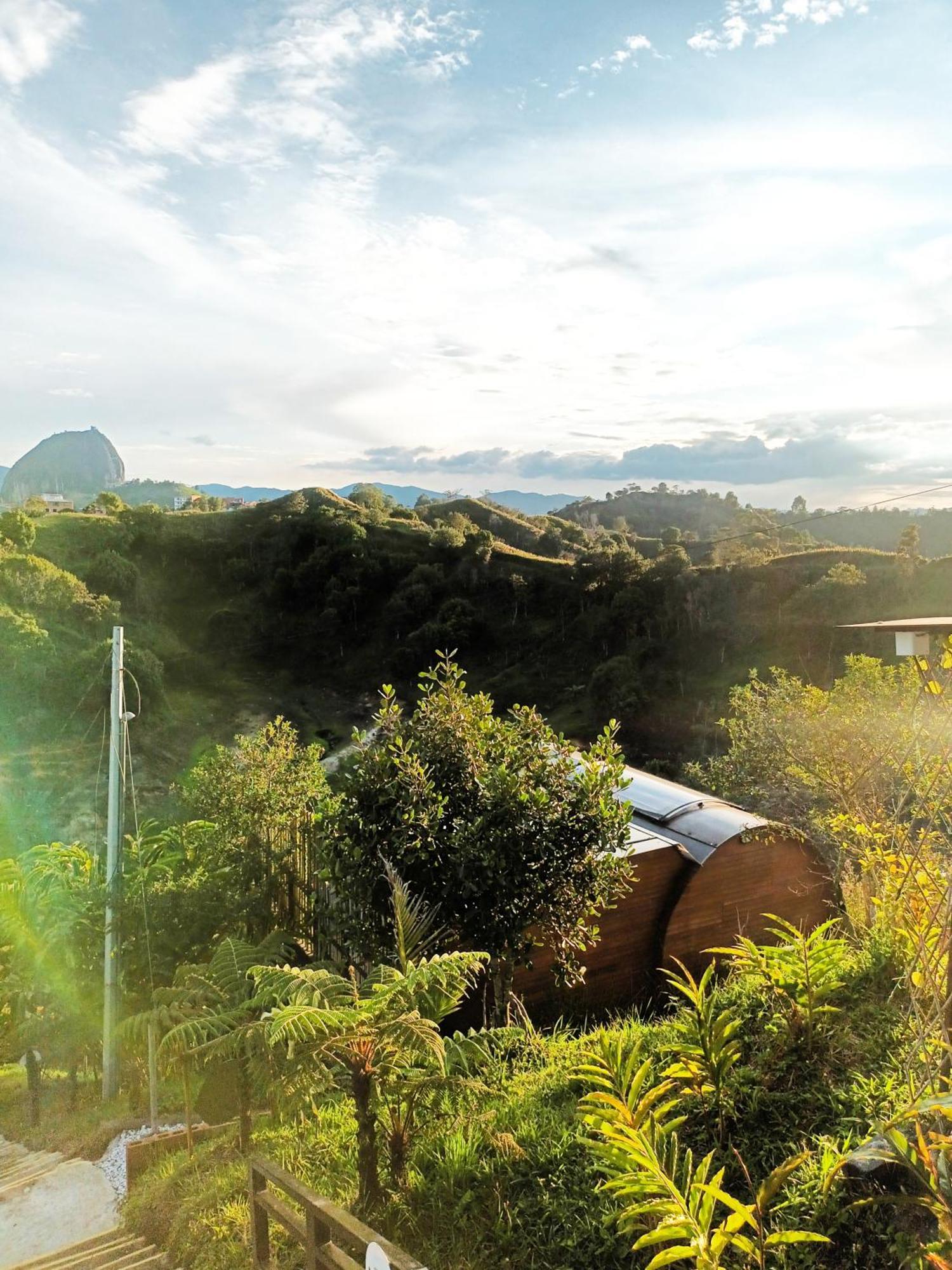 Glamping The Mountain Hotell Guatapé Eksteriør bilde
